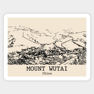 Mount Wutai - China Sticker